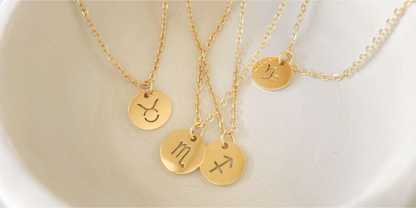 zodiac sign necklaces